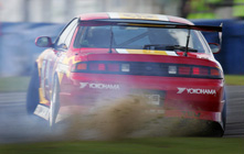 Drifting at Donington